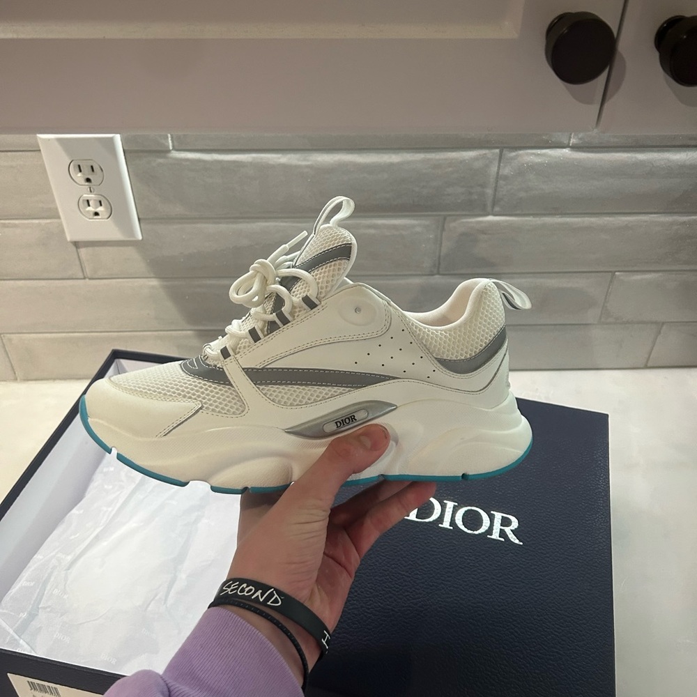DIOR B22, Silver/Blue, size 45 Eu/ 11us. - Picture 2 of 8